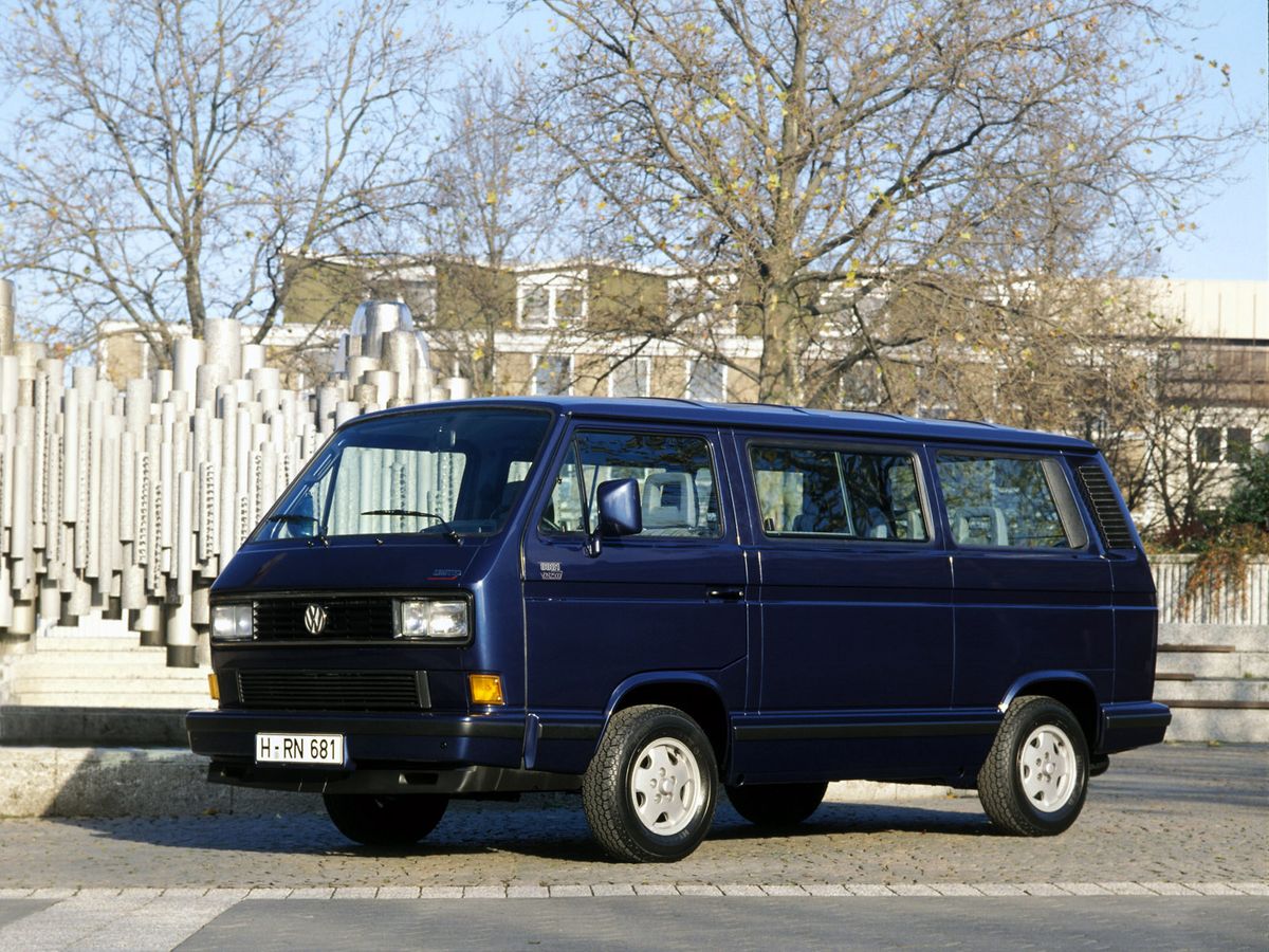 Volkswagen Multivan 1984. Carrosserie, extérieur. Monospace, 3 génération