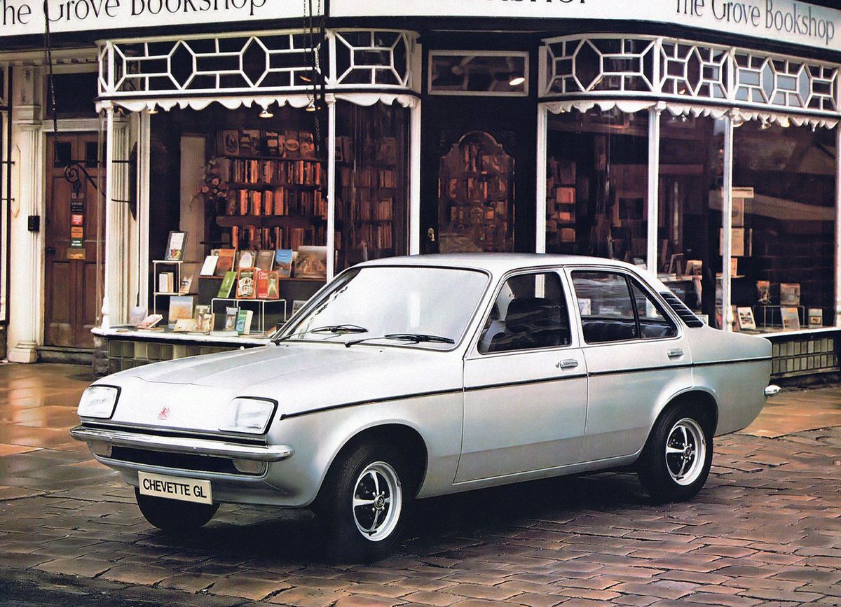فوكسهول شيفيت 1975. الهيكل، المظهر الخارجي. سيدان, 1 الجيل