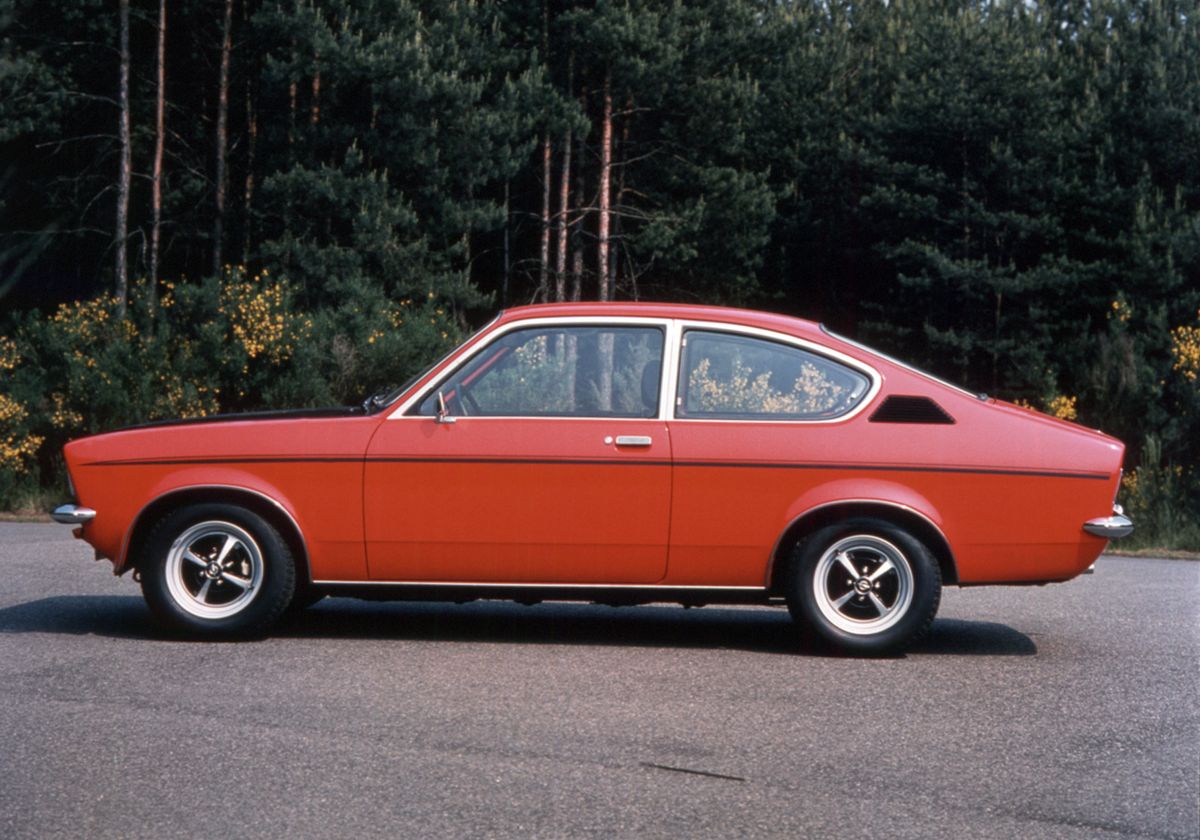 Opel Kadett 1973. Bodywork, Exterior. Coupe, 3 generation