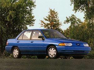Ford Escort (North America) 1990. Bodywork, Exterior. Sedan, 2 generation