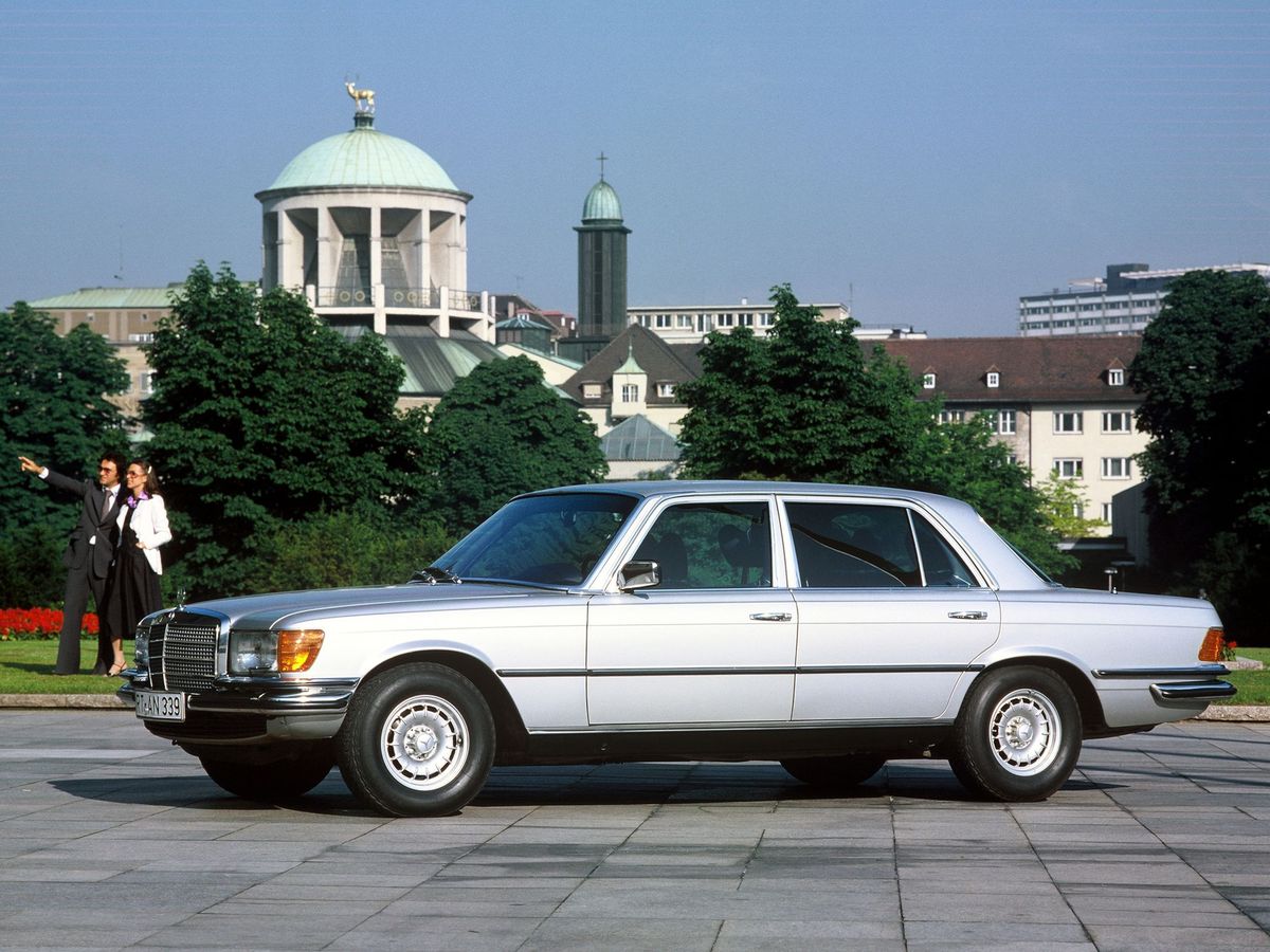 Мерседес S-Class 1972. Кузов, экстерьер. Седан, 1 поколение