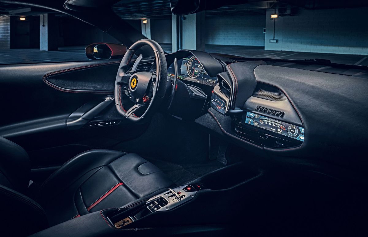 Ferrari SF90 Stradale 2019. Front seats. Coupe, 1 generation