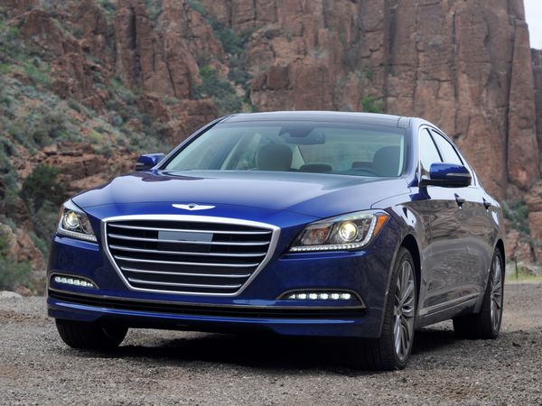 Hyundai Genesis 2014. Carrosserie, extérieur. Berline, 2 génération