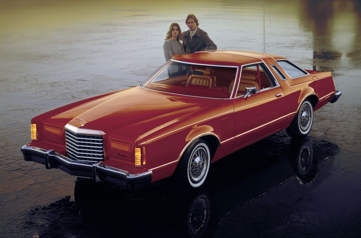 פורד ת'אנדרבירד ‏1977. מרכב, צורה. קופה, 7 דור