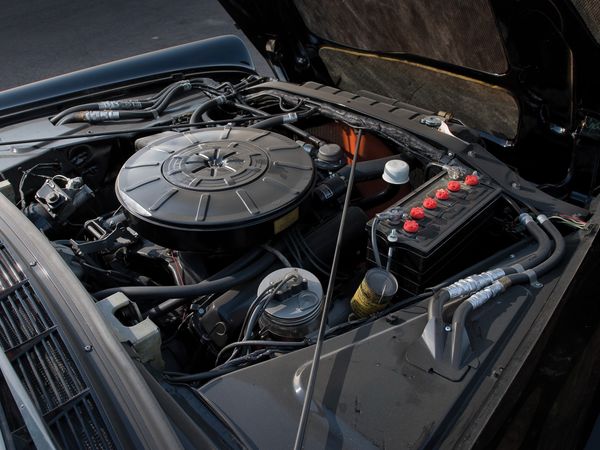 Lincoln Continental 1959. Engine. Sedan, 3 generation