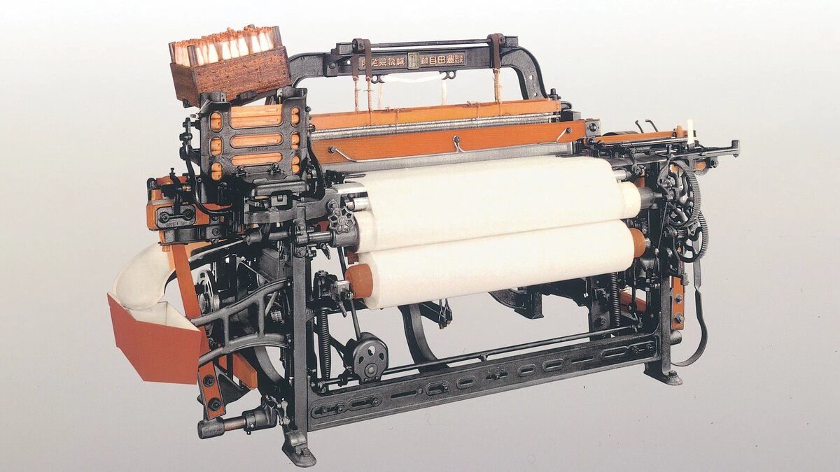 Toyoda Model G Automatic Loom Spinning Wheel