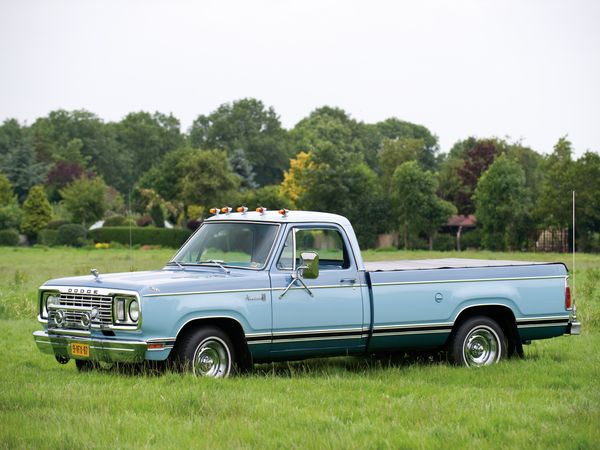 Dodge D/W Series 1972. Bodywork, Exterior. Pickup single-cab, 3 generation