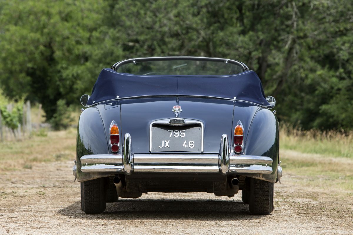 Jaguar XK Raritet 1958. Carrosserie, extérieur. Cabriolet, 3 génération