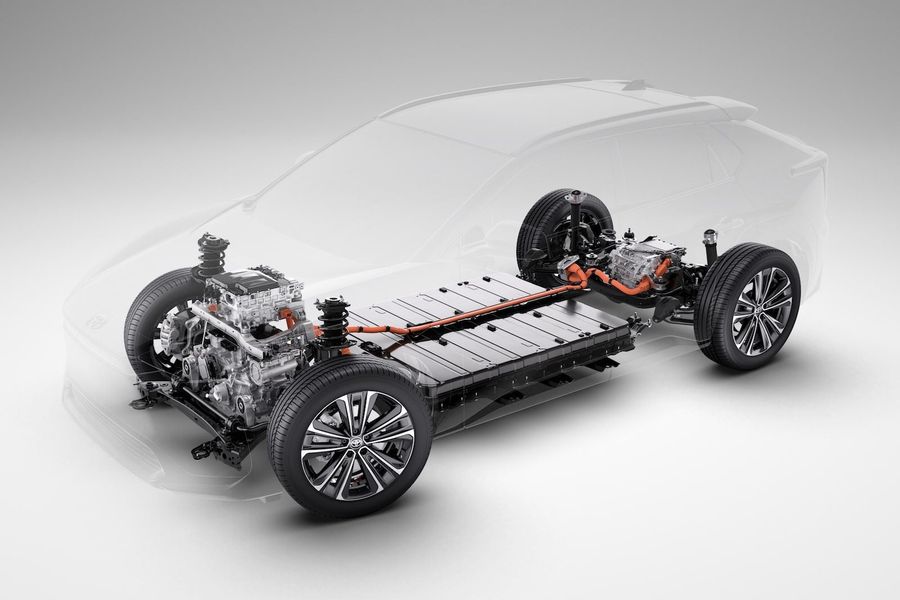 تويوتا bZ4X ‏2021. بنية السيارة. SUV ٥ أبواب, 1 الجيل