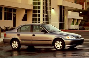 Хонда Цивик (США) 1998. Кузов, экстерьер. Седан, 6 поколение, рестайлинг