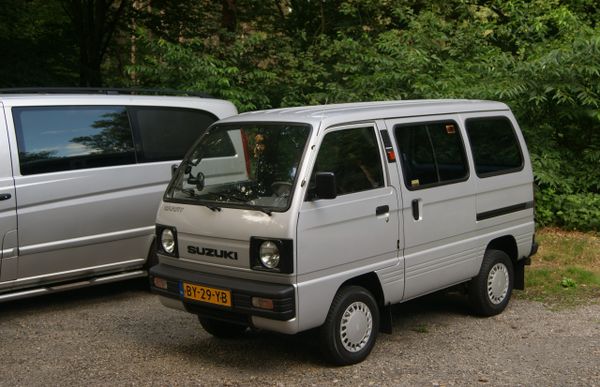 Suzuki Carry 1991. Carrosserie, extérieur. Monospace compact, 9 génération