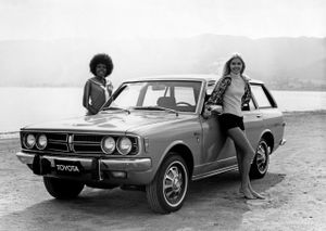 Toyota Corona 1970. Carrosserie, extérieur. Break 5-portes, 4 génération