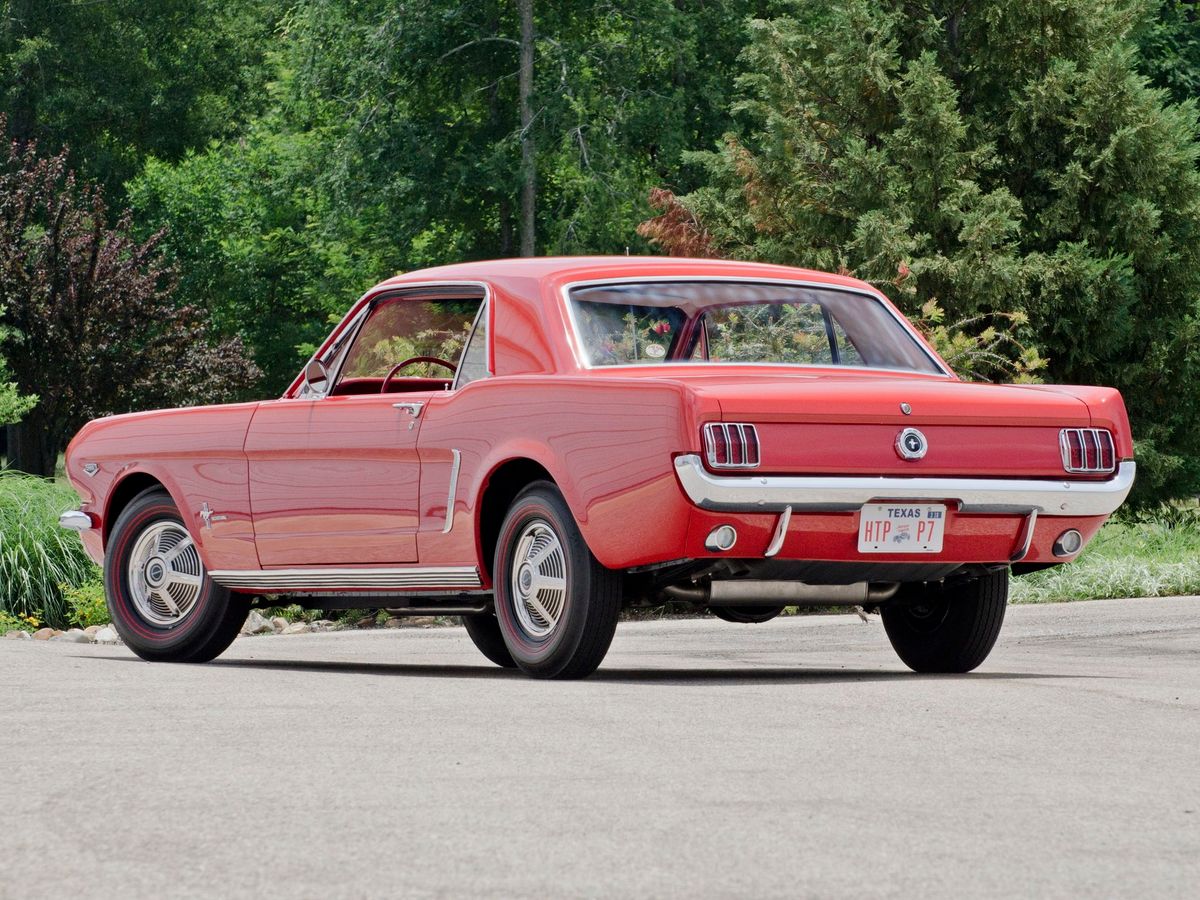 Ford Mustang 1964. Carrosserie, extérieur. Coupé, 1 génération