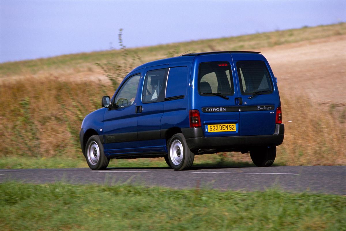 Citroën Berlingo 2002. Carrosserie, extérieur. Compact Van, 1 génération, restyling