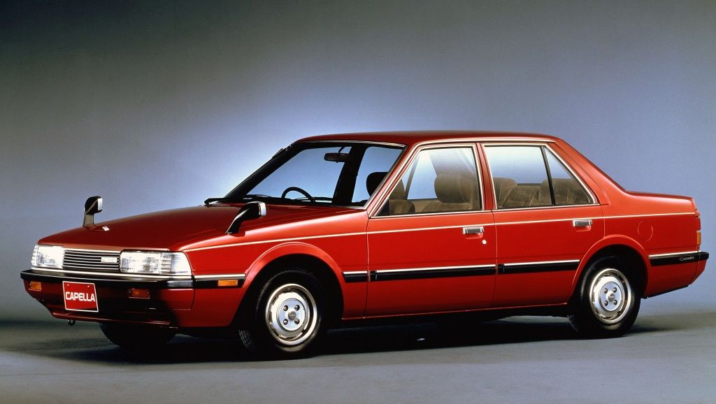 Mazda Capella 1983. Bodywork, Exterior. Sedan, 3 generation