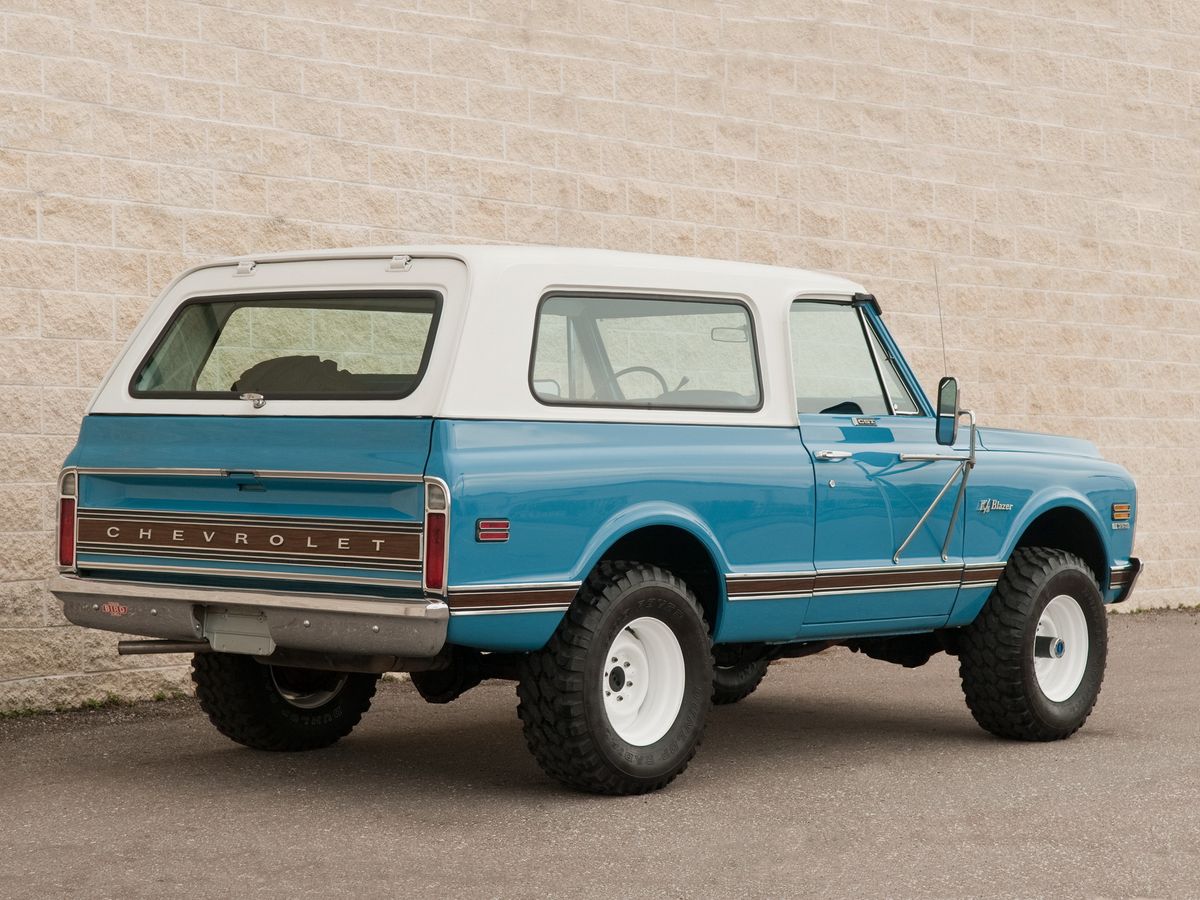 Chevrolet Blazer K5 1968. Carrosserie, extérieur. VUS 3-portes, 1 génération