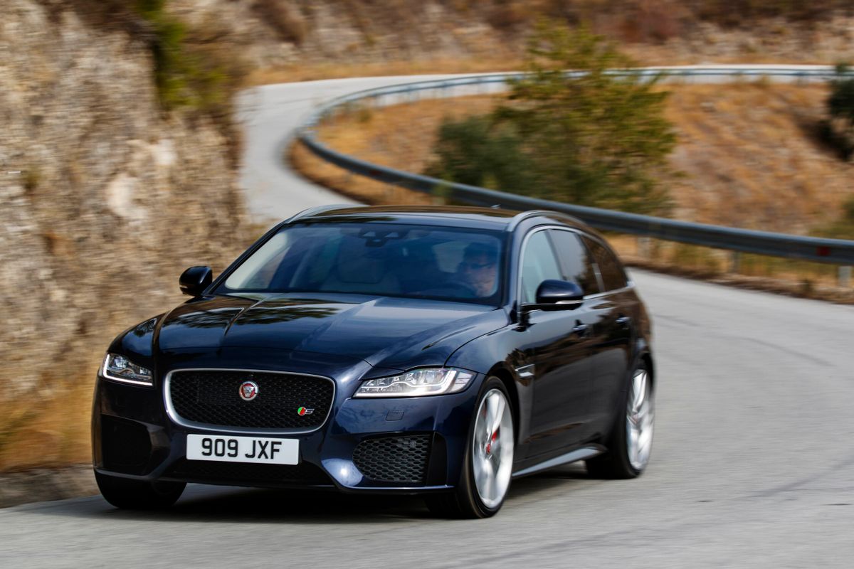 Jaguar XF 2017. Carrosserie, extérieur. Break 5-portes, 2 génération