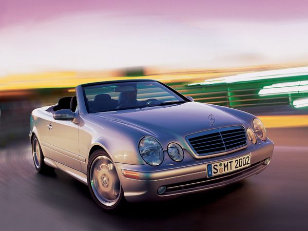 Mercedes-Benz Classe CLK AMG 2000. Carrosserie, extérieur. Cabriolet, 1 génération, restyling