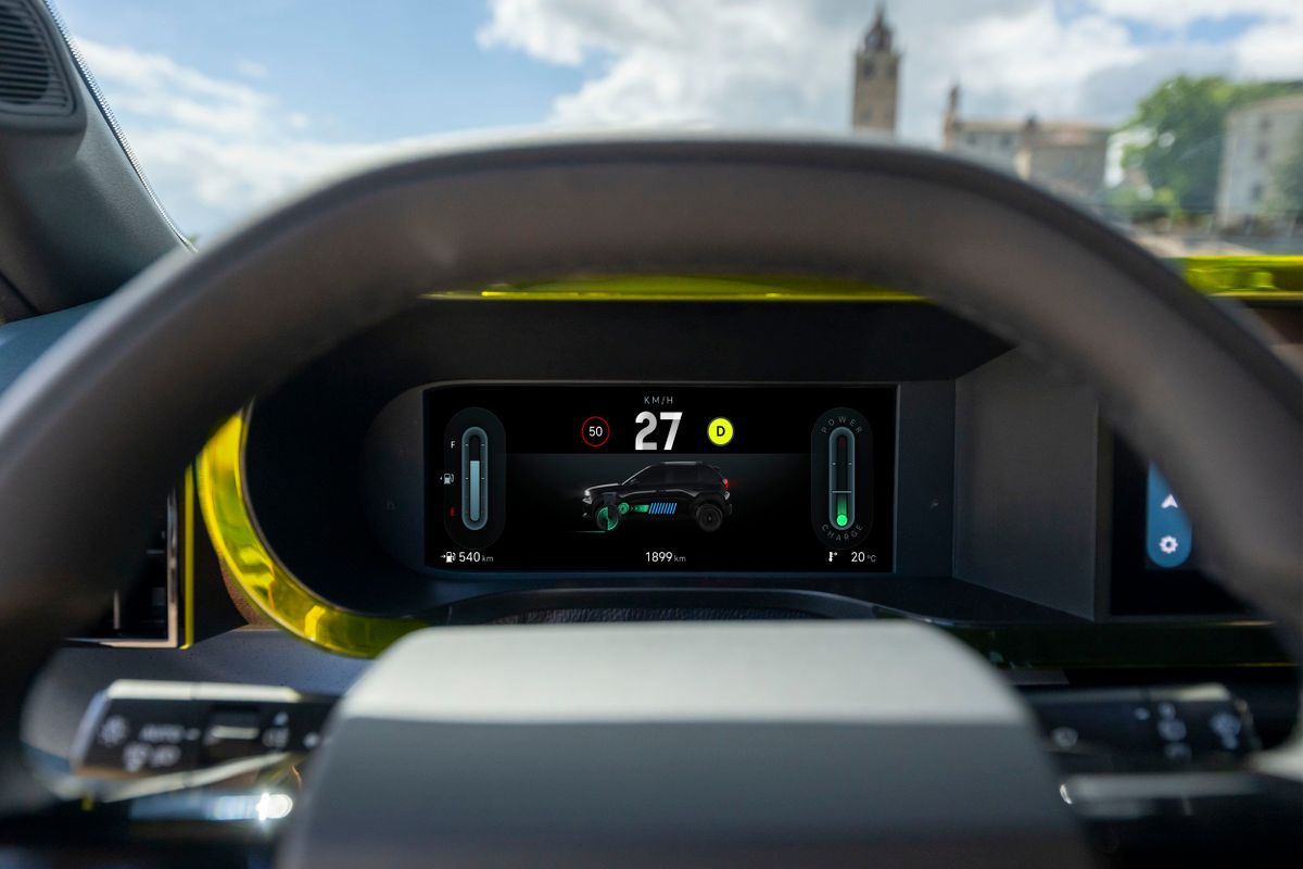 Fiat Гранд Панда 2024. Панель приборов. Хэтчбек 5 дв., 1 поколение