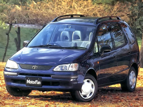 Toyota Corolla Spacio 1997. Bodywork, Exterior. Compact Van, 1 generation