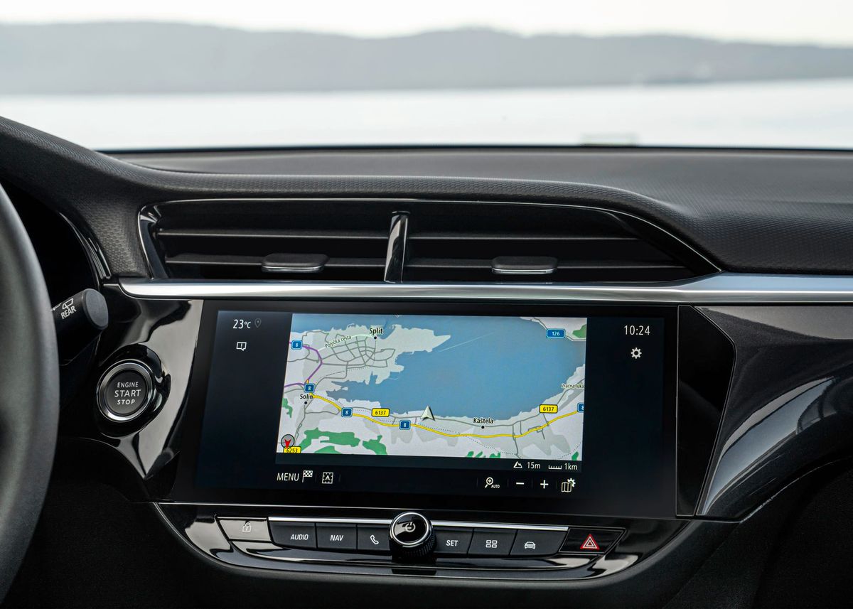 Opel Corsa 2019. Navigation system. Mini 5-doors, 6 generation