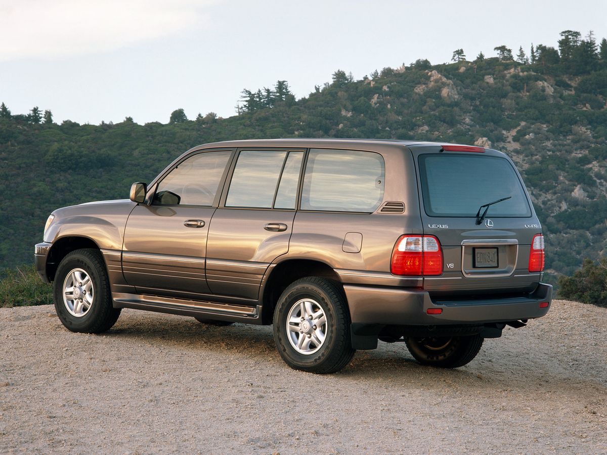 لكزس LX ‏1998. الهيكل، المظهر الخارجي. SUV ٥ أبواب, 2 الجيل