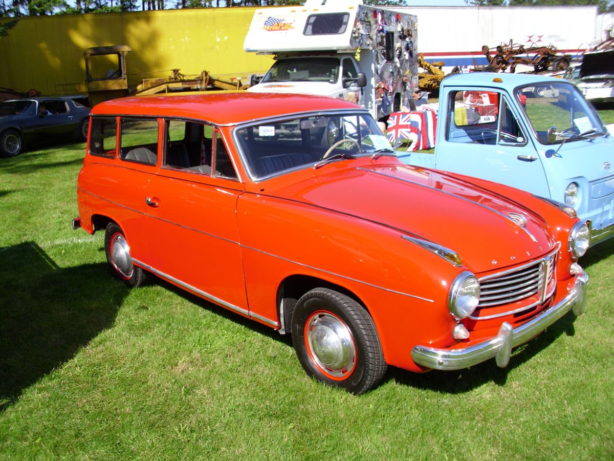 Боргвард Hansa 1100 1959. Кузов, экстерьер. Универсал 3 дв., 2 поколение