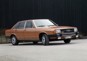 Audi 100 1976. Carrosserie, extérieur. Berline, 2 génération