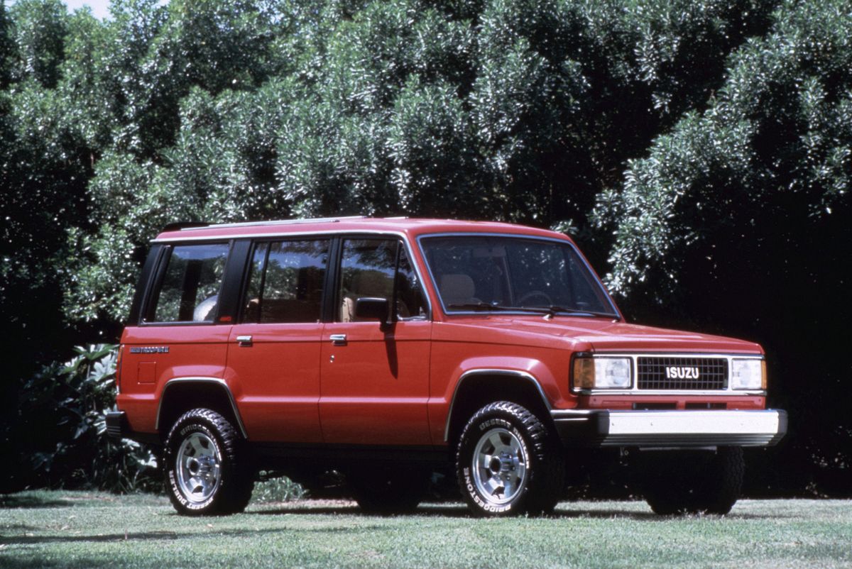 اسوزو تروبر 1981. الهيكل، المظهر الخارجي. SUV ٥ أبواب, 1 الجيل