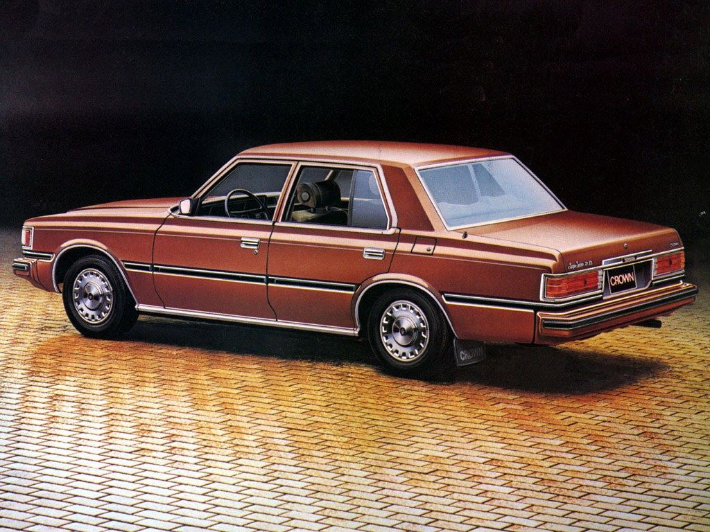 Тойота Краун 1979. Кузов, экстерьер. Седан, 6 поколение