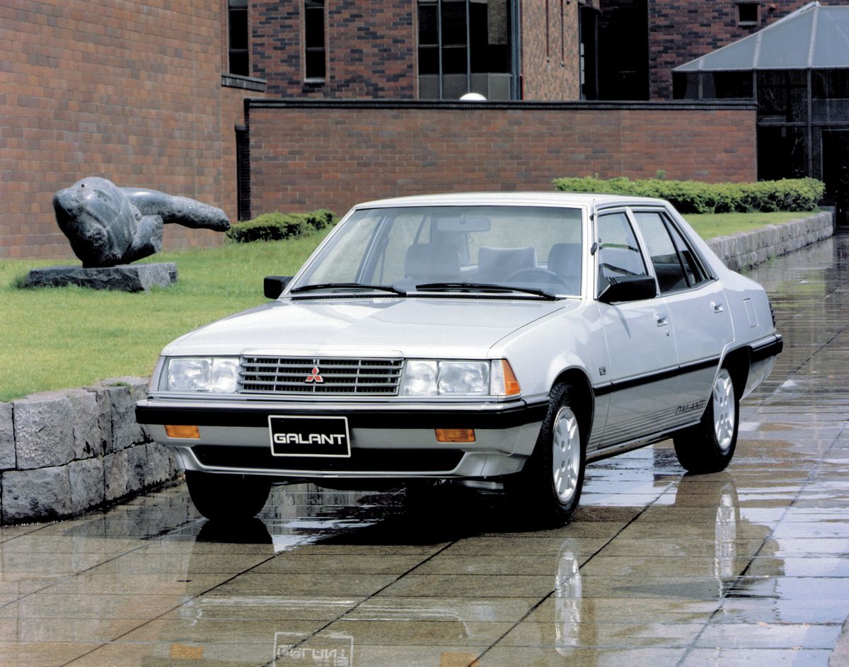 Mitsubishi Galant 1980. Carrosserie, extérieur. Berline, 4 génération