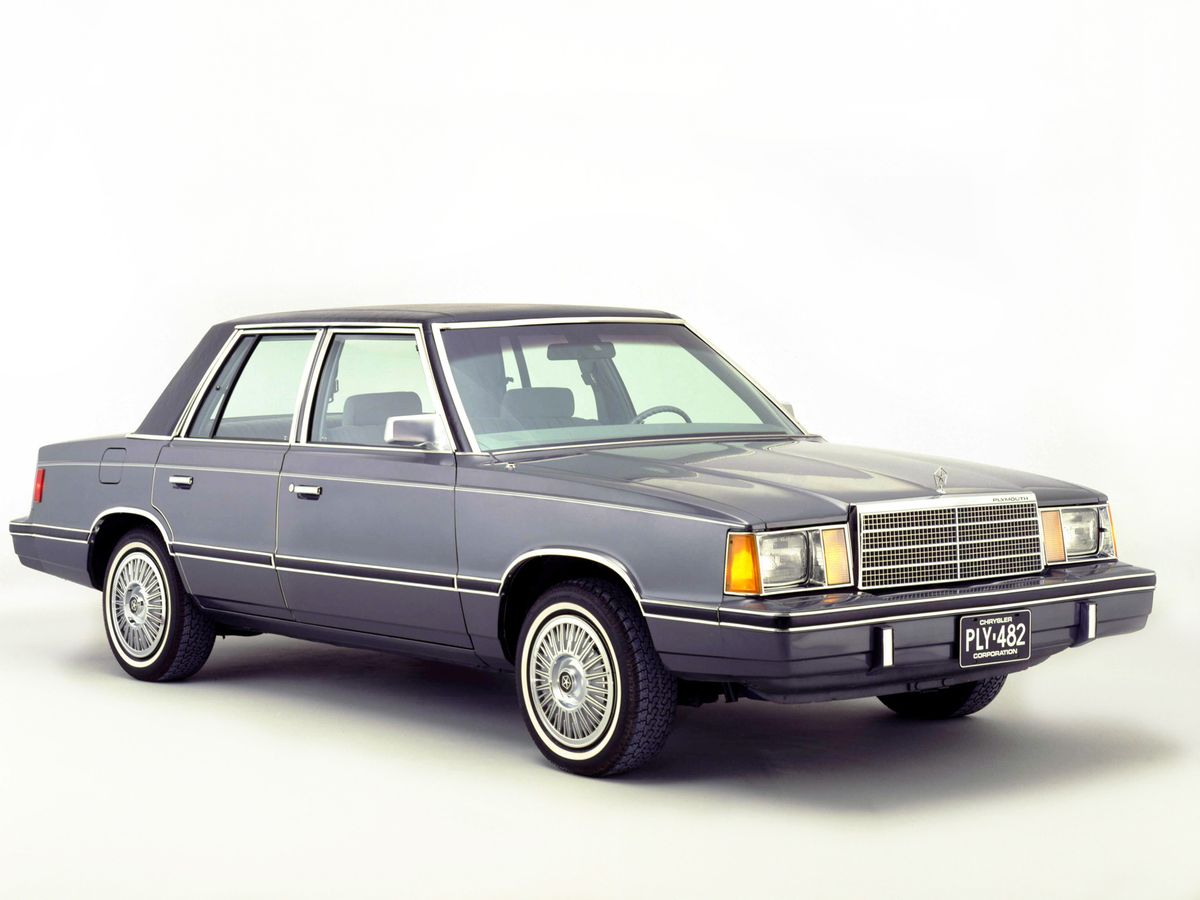 Plymouth Reliant 1981. Bodywork, Exterior. Sedan, 1 generation