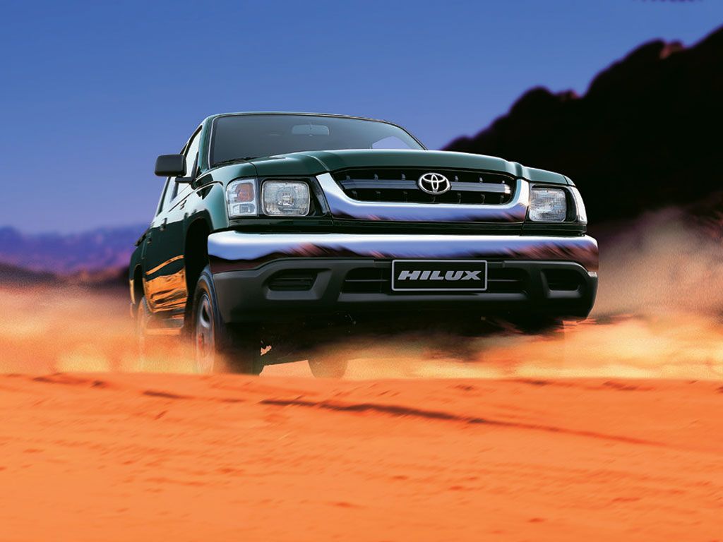 Toyota Hilux 2001. Carrosserie, extérieur. 2 pick-up, 6 génération, restyling