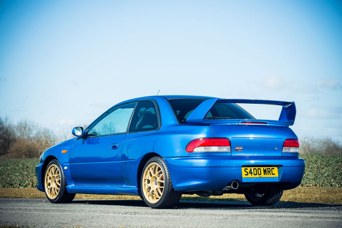 Subaru Impreza WRX STi 1997. Carrosserie, extérieur. Coupé, 1 génération