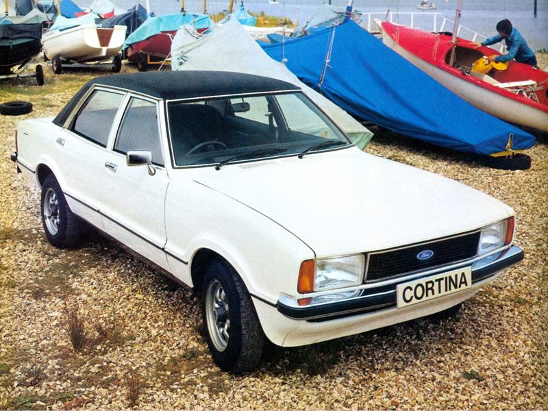 Ford Cortina 1976. Carrosserie, extérieur. Berline, 4 génération