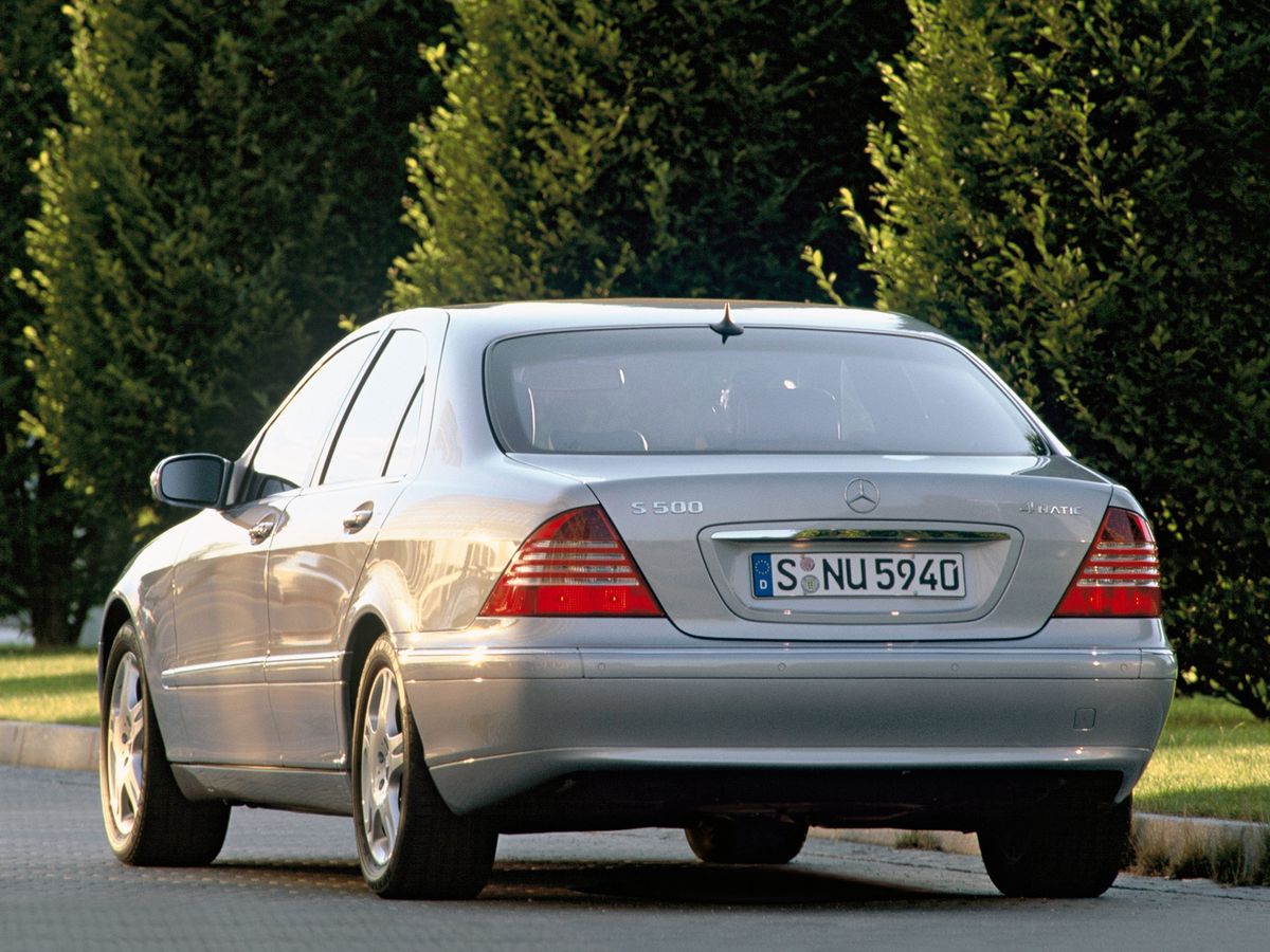 Mercedes S-Class 2002. Carrosserie, extérieur. Berline, 4 génération, restyling