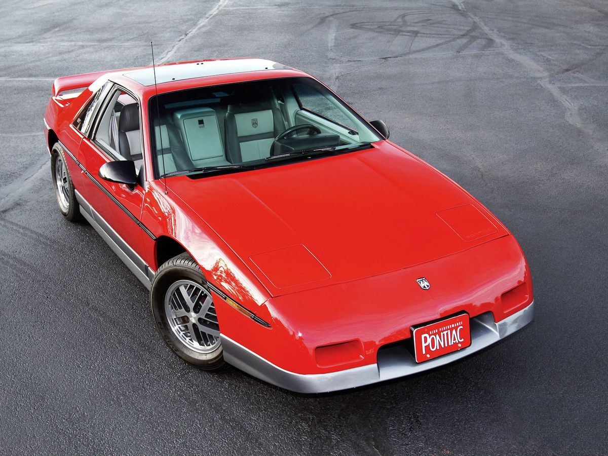 Pontiac Fiero 1984. Bodywork, Exterior. Hatchback 3-door, 1 generation
