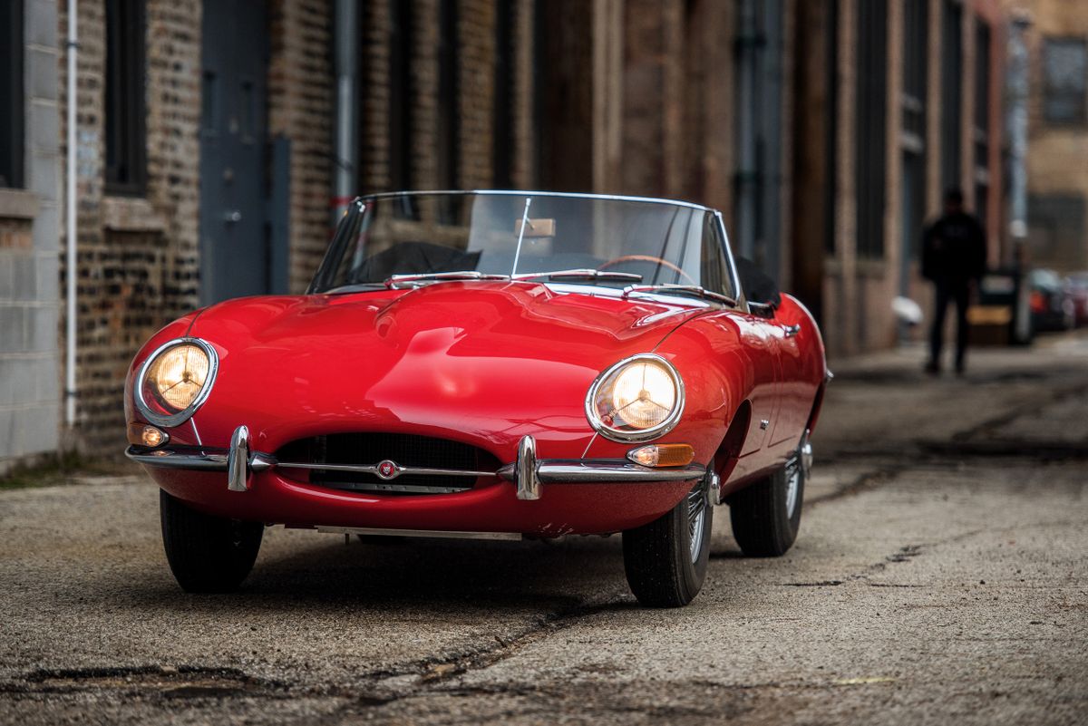 Jaguar E-type 1961. Carrosserie, extérieur. Cabriolet, 1 génération