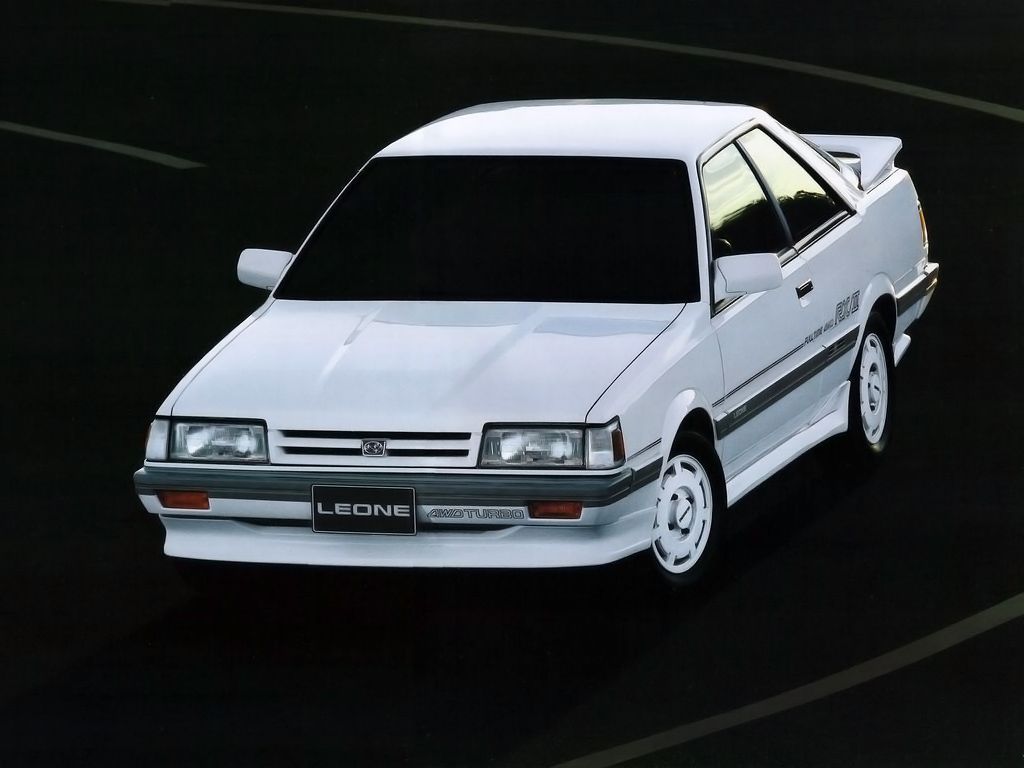 Subaru Leone 1984. Bodywork, Exterior. Coupe, 3 generation