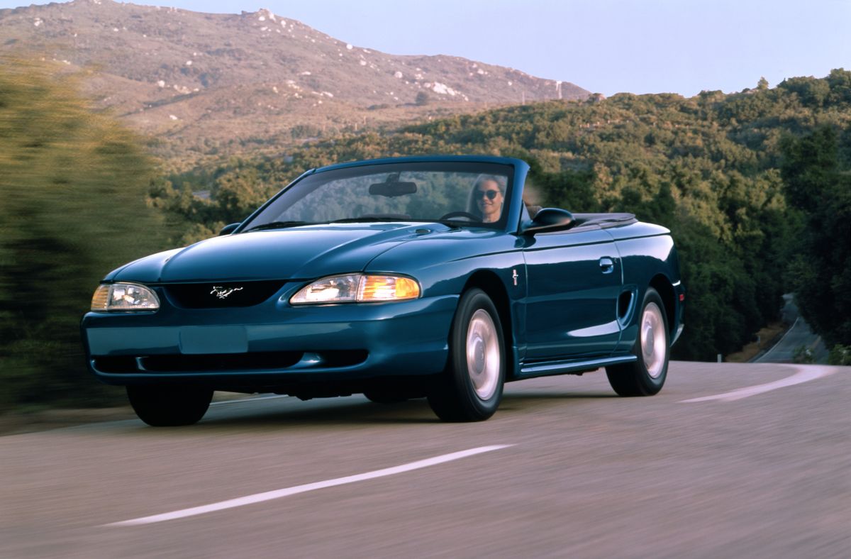 Ford Mustang 1993. Bodywork, Exterior. Cabrio, 4 generation