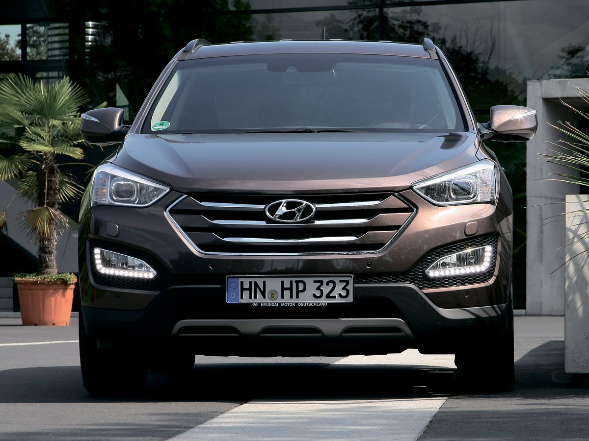 Hyundai Santa Fe 2012. Carrosserie, extérieur. VUS 5-portes, 3 génération