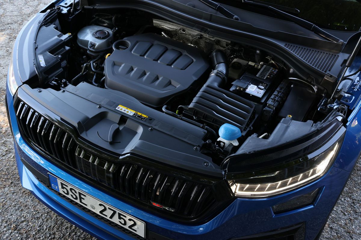 Skoda Kodiaq RS 2021. Engine. SUV 5-doors, 1 generation, restyling 1