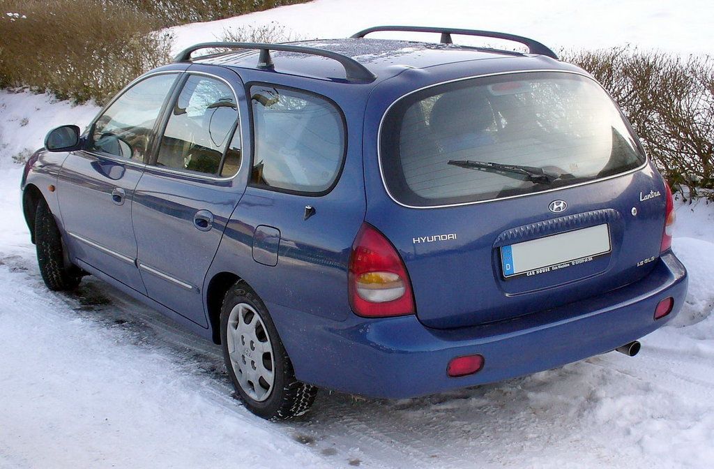 Hyundai Avante 1998. Carrosserie, extérieur. Break 5-portes, 2 génération, restyling