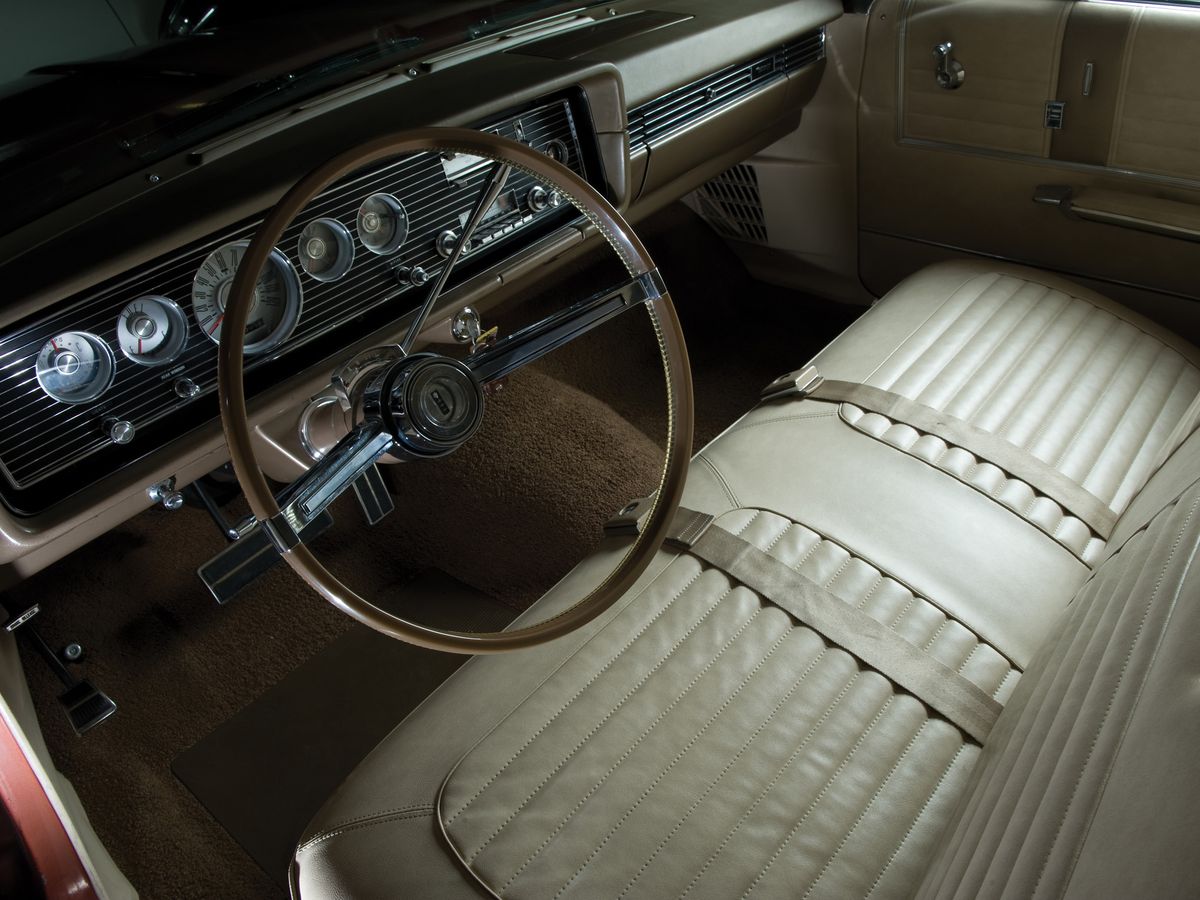 Mercury Colony Park 1965. Front seats. Estate 5-door, 4 generation