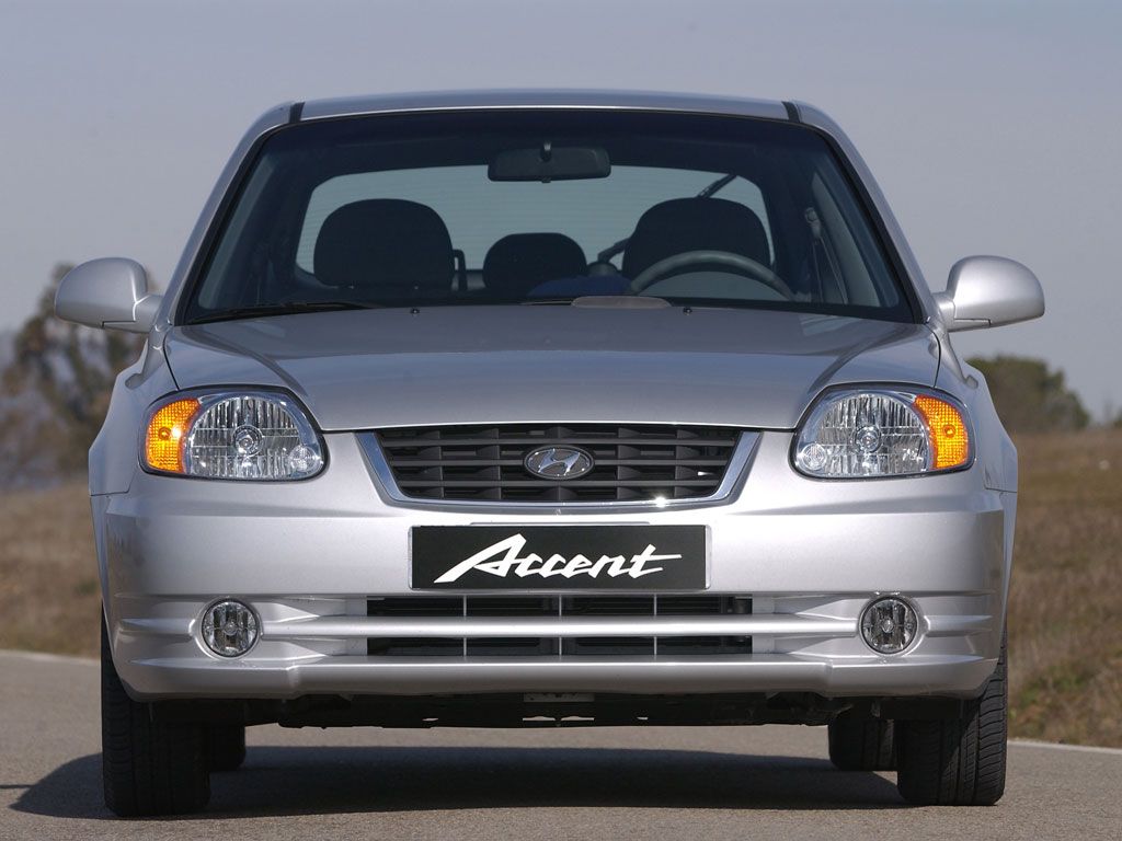 Hyundai Accent 2003. Carrosserie, extérieur. Hatchback 5-portes, 2 génération, restyling