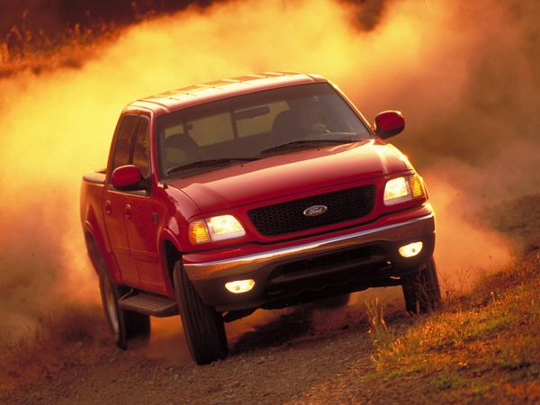 Ford F-150 1996. Bodywork, Exterior. Pickup double-cab, 10 generation