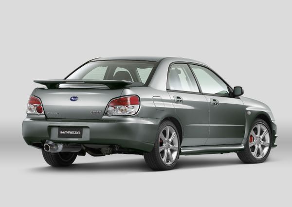 סובארו אימפרזה WRX ‏2005. מרכב, צורה. סדאן, 2 דור, שדרוג 2