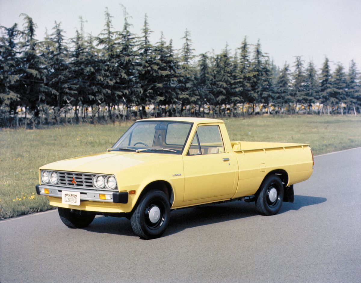 Mitsubishi Triton 1978. Carrosserie, extérieur. 1 pick-up, 1 génération