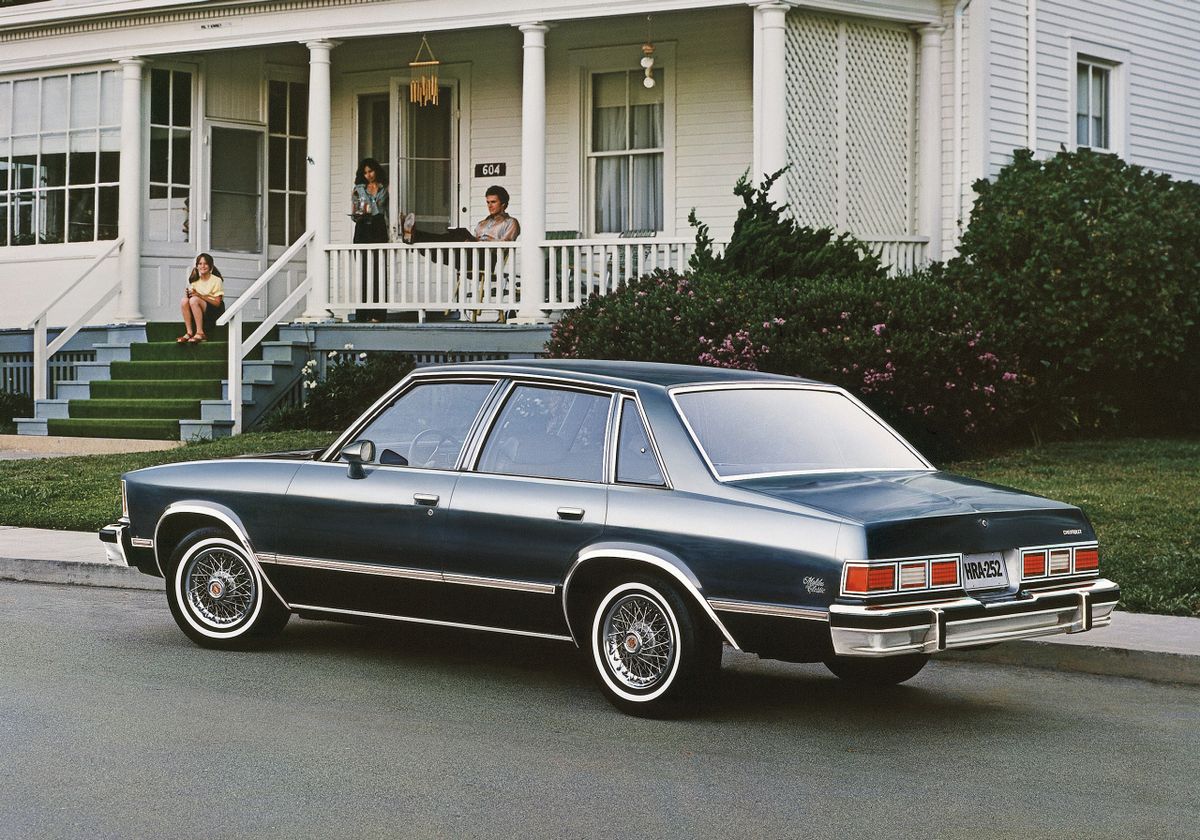 Chevrolet Malibu 1978. Carrosserie, extérieur. Berline, 4 génération
