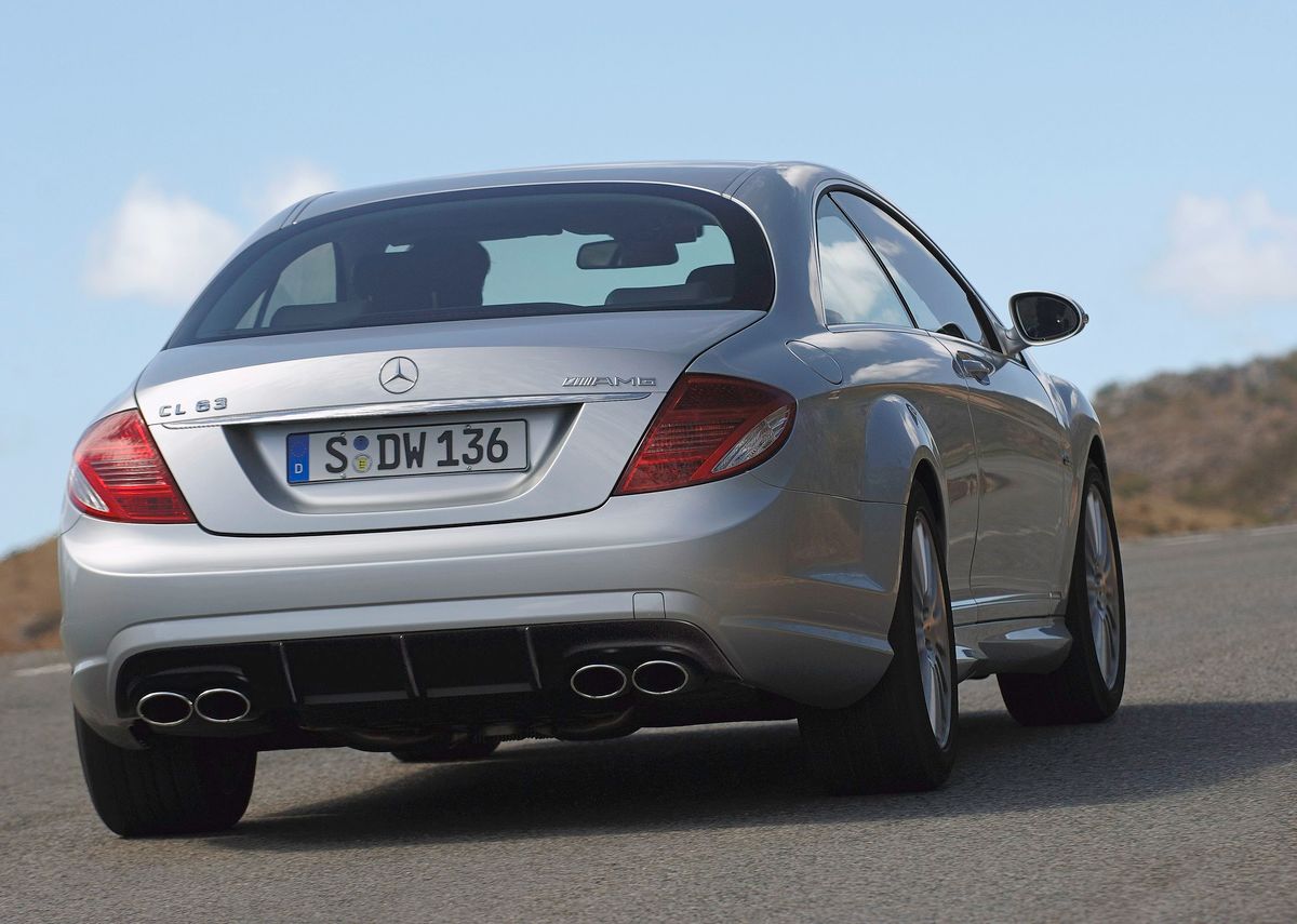 Mercedes-Benz Classe CL AMG 2006. Carrosserie, extérieur. Coupé sans montants, 2 génération